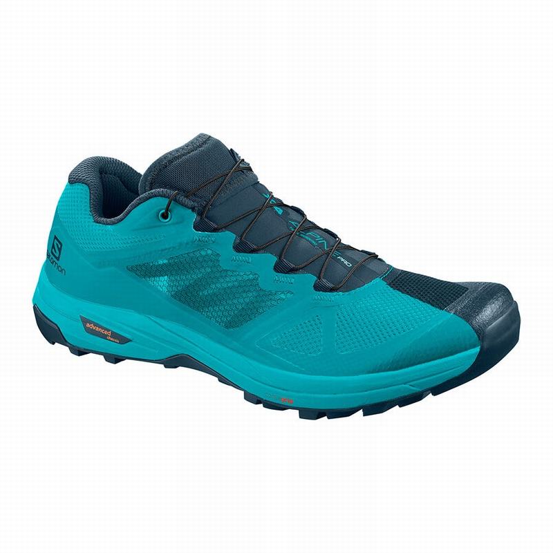 Salomon Singapore Womens Hiking Shoes - X ALPINE W /PRO Turquoise/Blue | 04526-PEMV